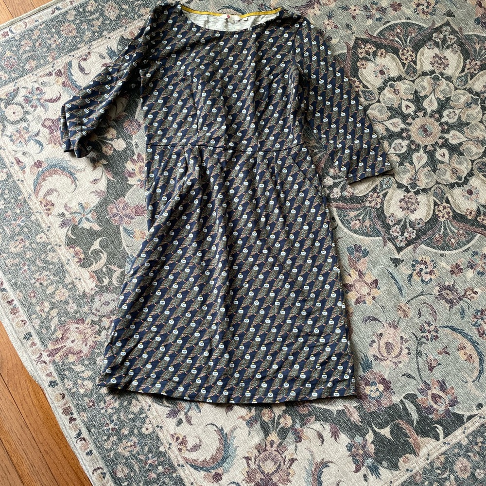 Blue Owl Dress